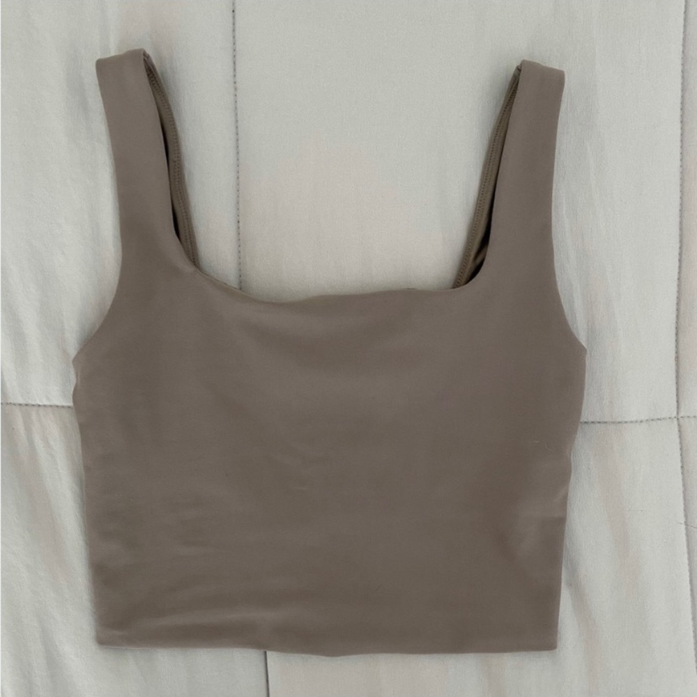 Abercrombie YPB Squareneck Slim Tank with scrunchie - Picture 4 of 6
